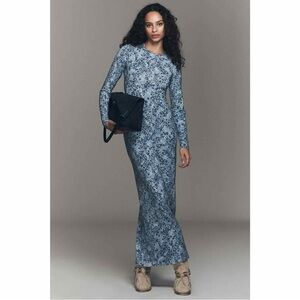 NWT Reformation Tommie Knit Maxi Dress in Taylor
